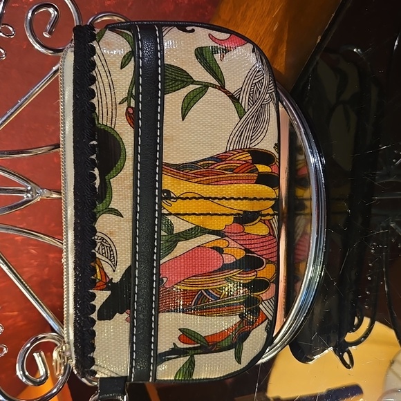 Sakroots Nature Peace Artist Circle Zip Top Pouch Wallet - Picture 2 of 6